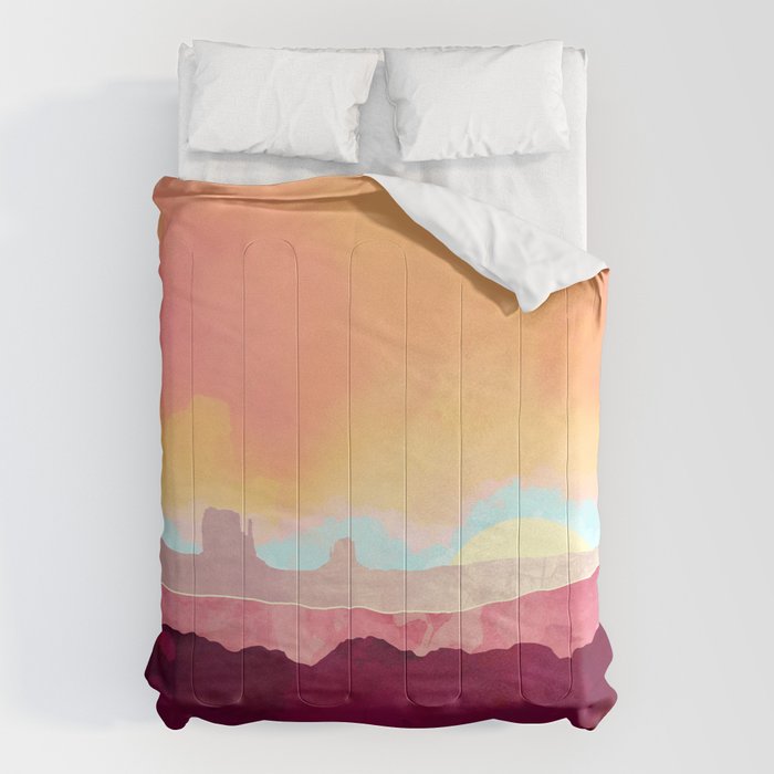 Scarlet Desert Comforter Gallery Image 1