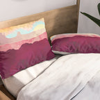 Scarlet Desert Pillow Sham Gallery Image 2