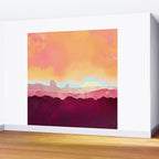 Scarlet Desert Wall Mural Gallery Image 2