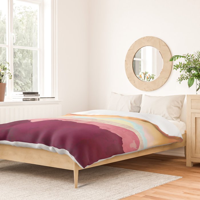 Scarlet Desert Duvet Cover Gallery Image 2