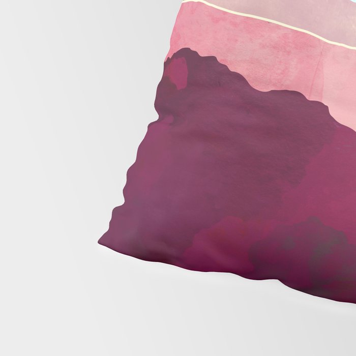 Scarlet Desert Pillow Sham Gallery Image 4