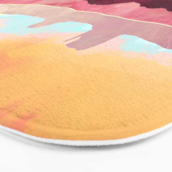 Scarlet Desert Bath Mat Gallery Image 3