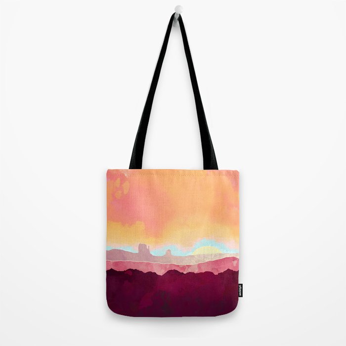 Scarlet Desert Tote Bag Gallery Image 2
