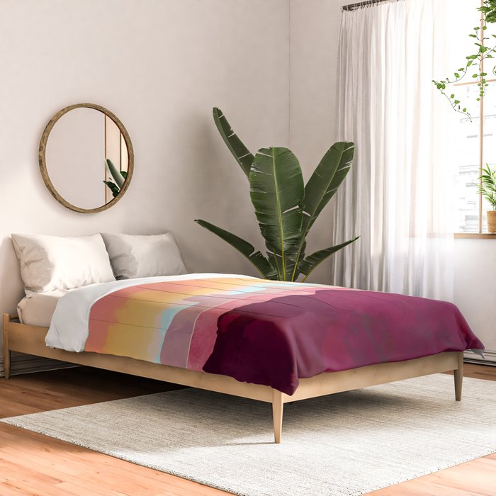 Scarlet Desert Comforter Gallery Image 2