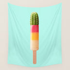 CACTUS POPSICLE Wall Tapestry Gallery Image 4