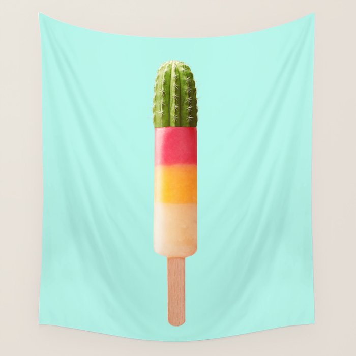 CACTUS POPSICLE Wall Tapestry Gallery Image 4