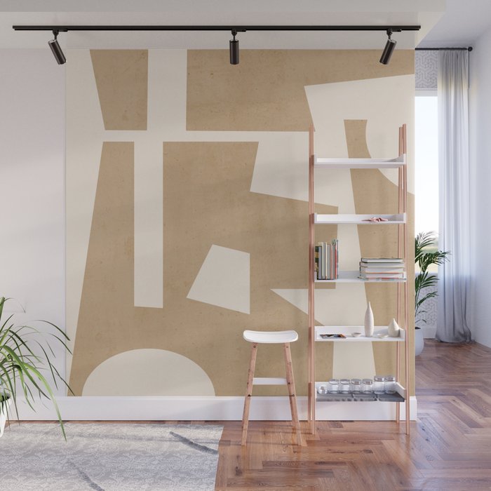 Minimal Abstract Art 30 Wall Mural Gallery Image 1