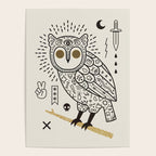 Hypno Owl Poster Gallery Image 4