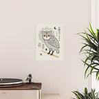 Hypno Owl Poster Gallery Image 2