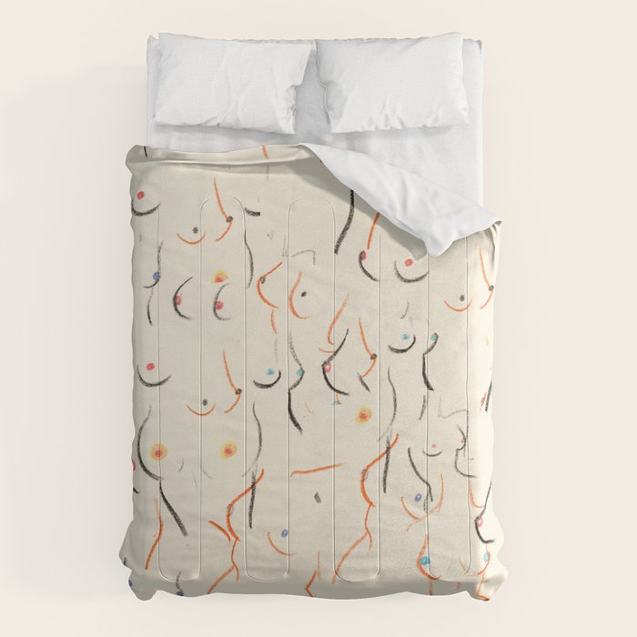Breasts in Cream Comforter Gallery Image 6