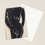 Abstract Art Nude 5 Stationery Card Gallery Image 2