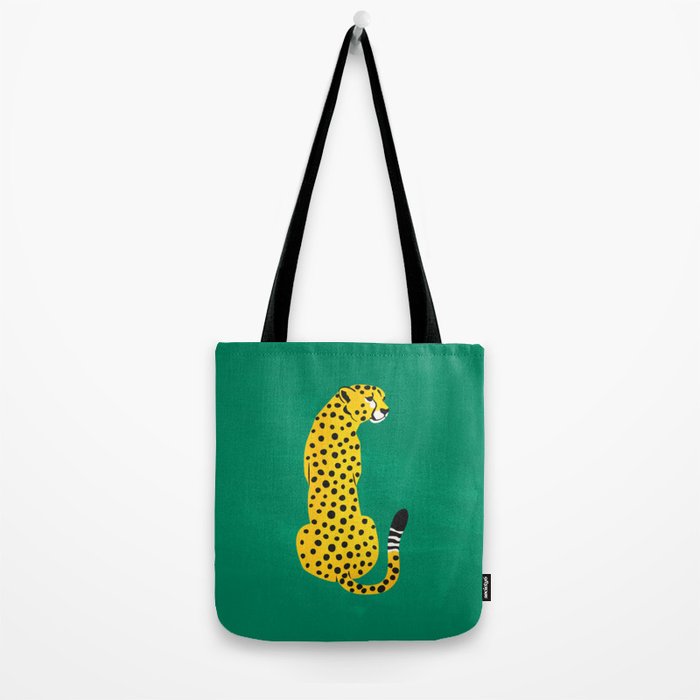 The Stare: Golden Cheetah Edition Tote Bag Gallery Image 2