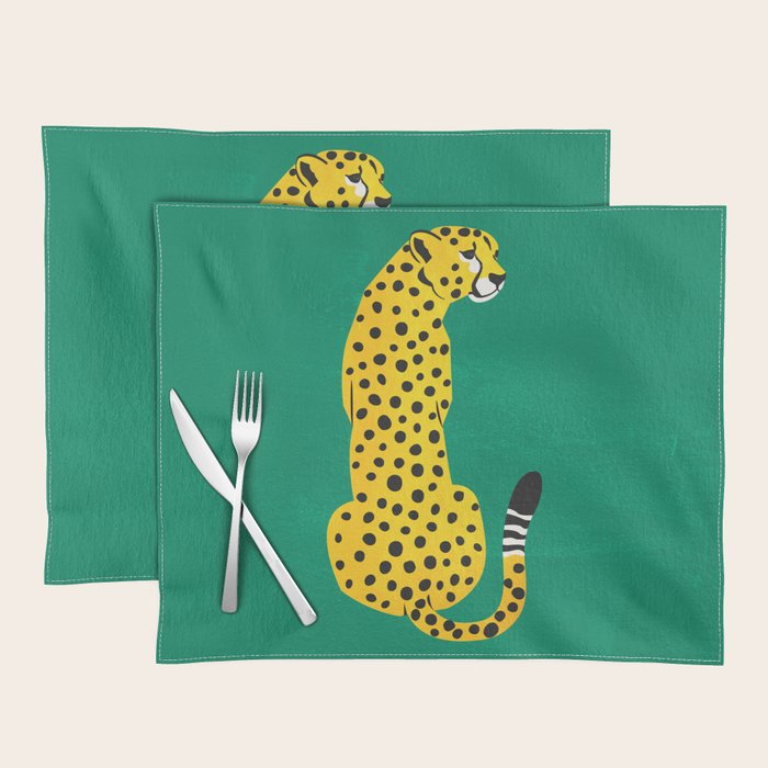 The Stare: Golden Cheetah Edition Placemat Gallery Image 1