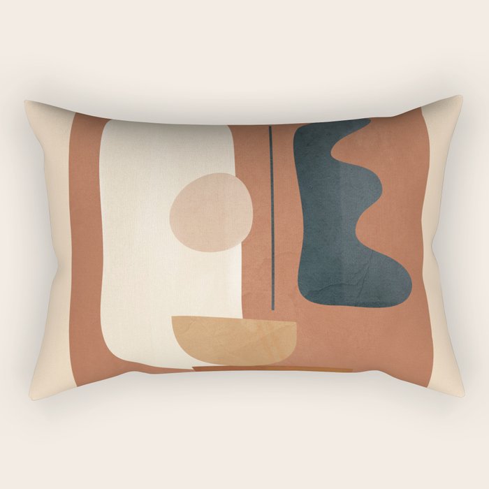 Shape Curve 30 Rectangular Pillow Gallery Image 2