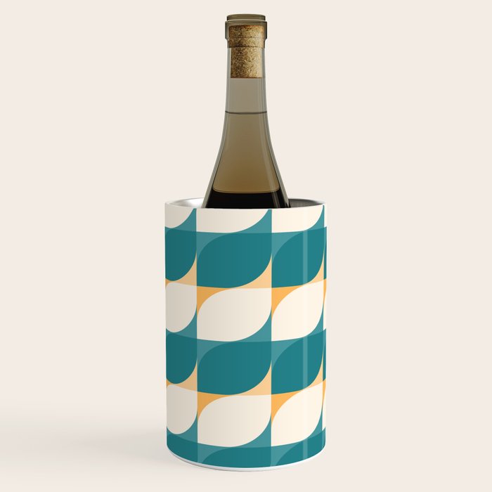 Almond Shapes Pattern IV Wine Chiller Gallery Image 2