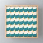 Almond Shapes Pattern IV Mini Art Print Gallery Image 1