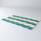 Almond Shapes Pattern IV Rug Gallery Image 3