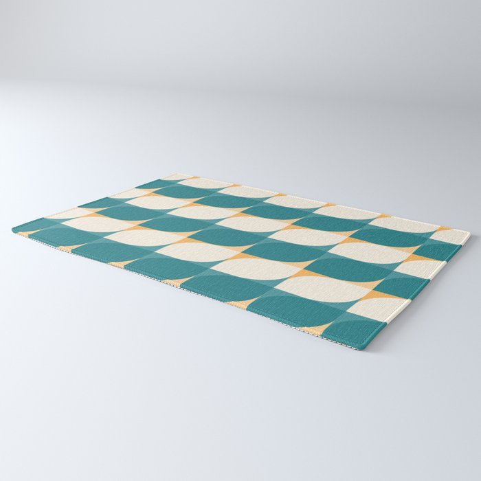 Almond Shapes Pattern IV Rug Gallery Image 3