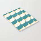 Almond Shapes Pattern IV Notebook Gallery Image 3