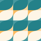 Almond Shapes Pattern IV Coffee Mug Gallery Image 2