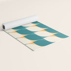 Almond Shapes Pattern IV Yoga Mat Gallery Image 2