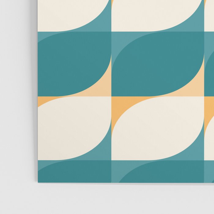 Almond Shapes Pattern IV Poster Gallery Image 3