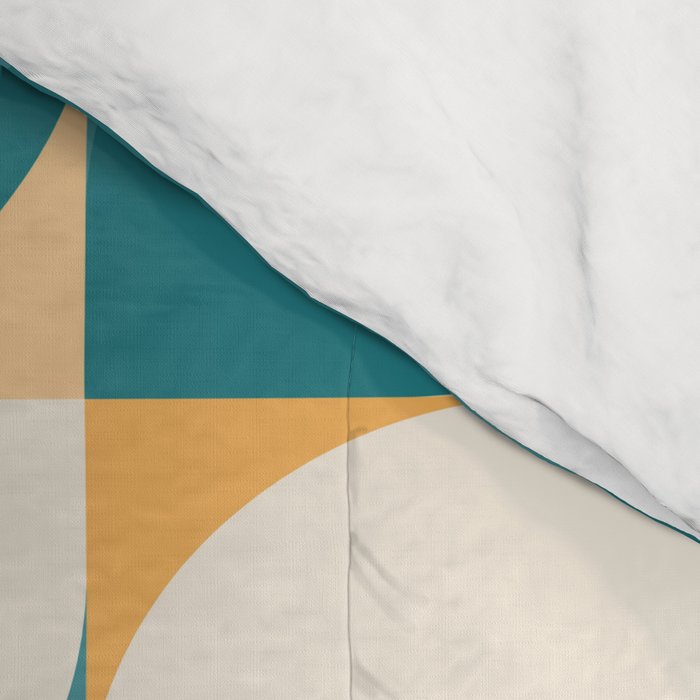 Almond Shapes Pattern IV Comforter Gallery Image 4