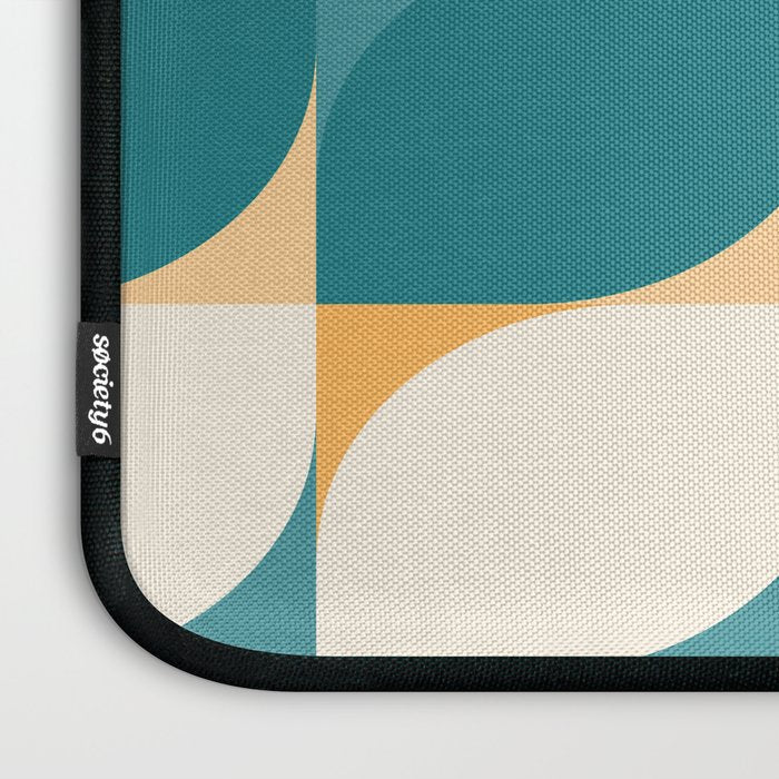 Almond Shapes Pattern IV Laptop Sleeve Gallery Image 3