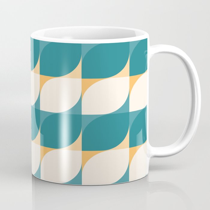 Almond Shapes Pattern IV Coffee Mug Gallery Image 1