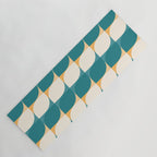 Almond Shapes Pattern IV Yoga Mat Gallery Image 1