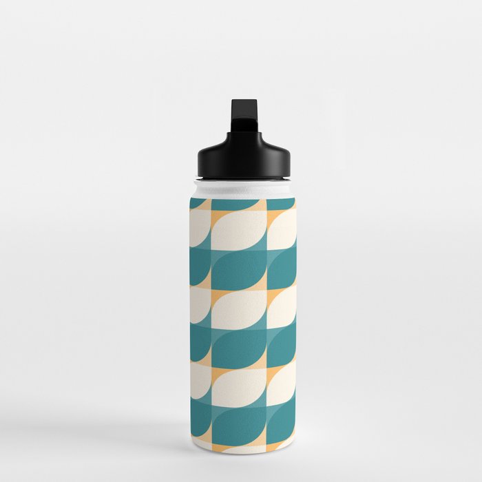 Almond Shapes Pattern IV Water Bottle Gallery Image 3