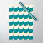 Almond Shapes Pattern IV Wrapping Paper Gallery Image 1