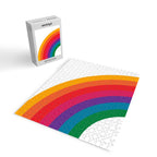 Retro Bright Rainbow - Right Side Jigsaw Puzzle Gallery Image 2
