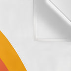 Retro Bright Rainbow - Right Side Wall Tapestry Gallery Image 3