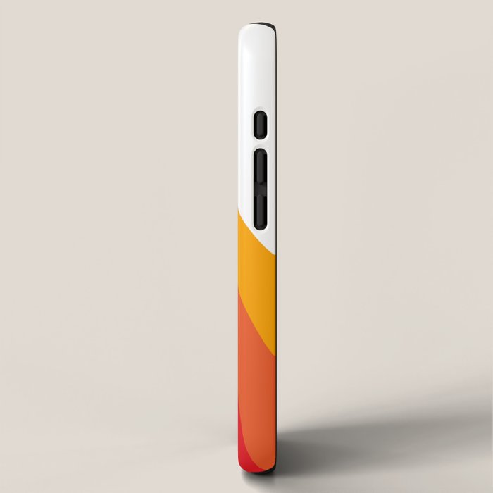 Retro Bright Rainbow - Right Side iPhone Case Gallery Image 2