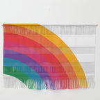Retro Bright Rainbow - Right Side Wall Hanging Gallery Image 1