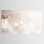 COTTON CANDY CLOUDS BEIGE by Monika Strigel Tablecloth Gallery Image 2