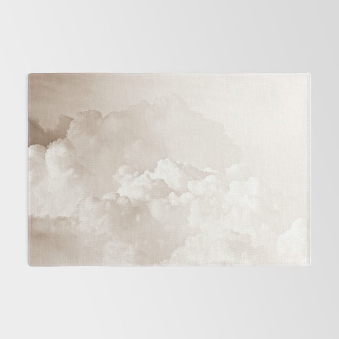 COTTON CANDY CLOUDS BEIGE by Monika Strigel Rug Gallery Image 2