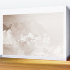 COTTON CANDY CLOUDS BEIGE by Monika Strigel Wall Mural Gallery Image 2