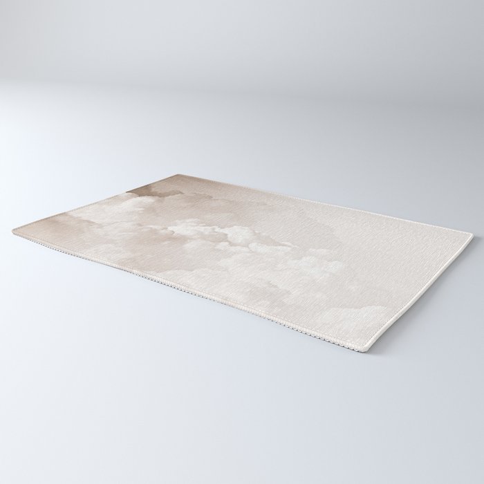 COTTON CANDY CLOUDS BEIGE by Monika Strigel Rug Gallery Image 3