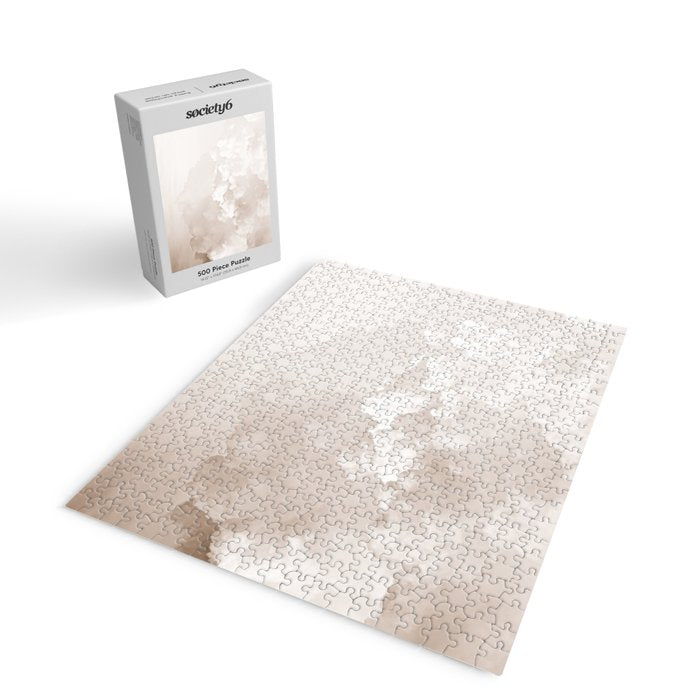 COTTON CANDY CLOUDS BEIGE by Monika Strigel Jigsaw Puzzle Gallery Image 2