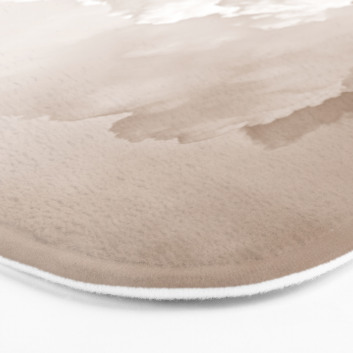 COTTON CANDY CLOUDS BEIGE by Monika Strigel Bath Mat Gallery Image 3