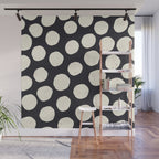 Spotty in Black Wall Mural Gallery Image 1
