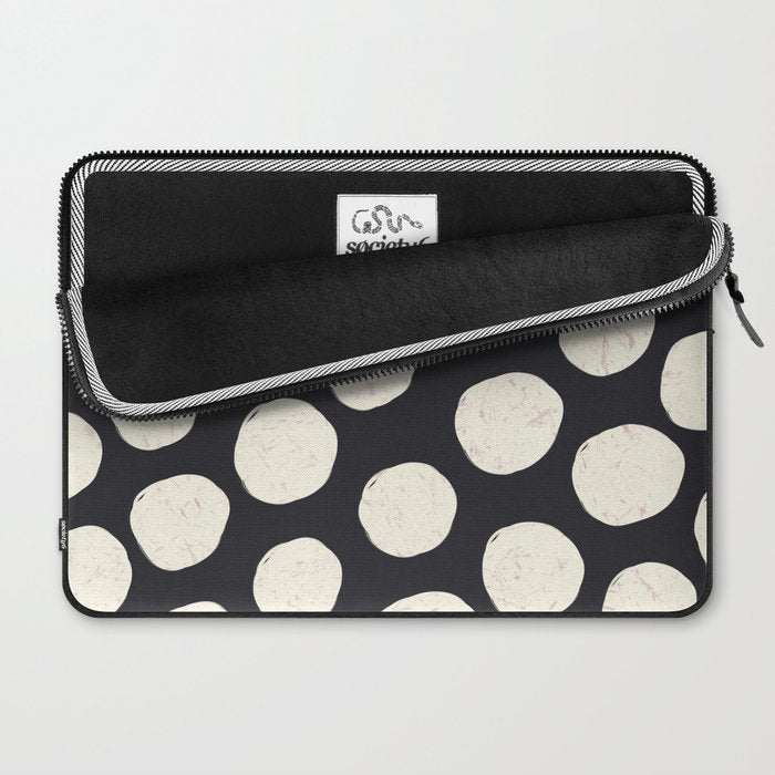 Spotty in Black Laptop Sleeve Gallery Image 2