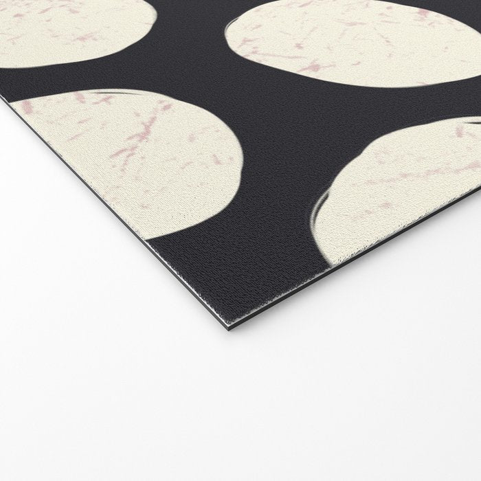 Spotty in Black Welcome Mat Gallery Image 2