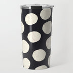 Spotty in Black Travel Mug Gallery Image 1