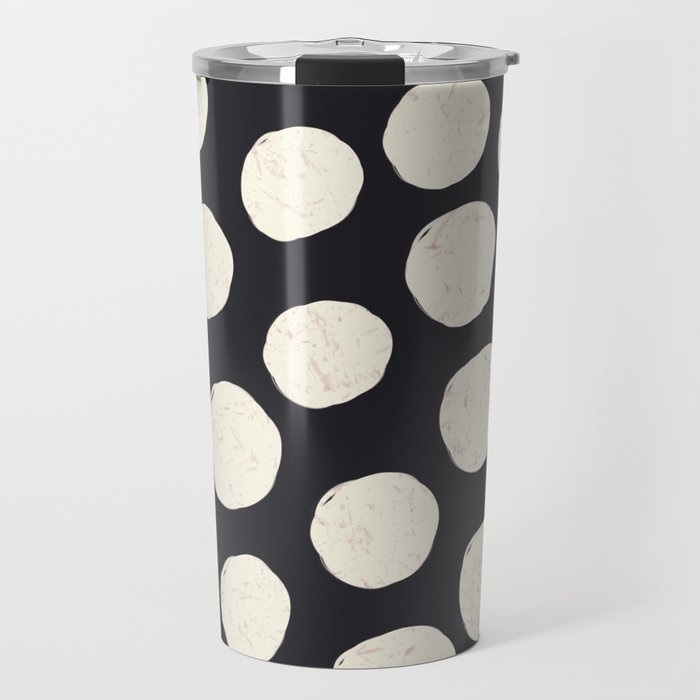 Spotty in Black Travel Mug Gallery Image 1