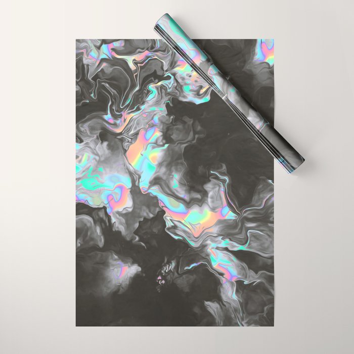 SPACE & TIME Wrapping Paper Gallery Image 1