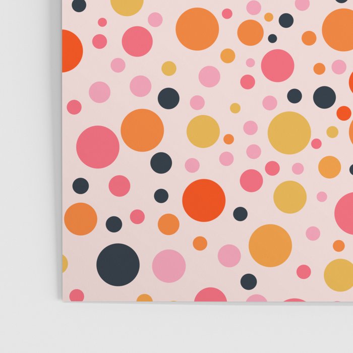 Bubbles: PATTERN 09 | The Peach Edition Poster Gallery Image 3