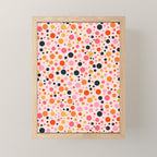 Bubbles: PATTERN 09 | The Peach Edition Mini Art Print Gallery Image 1